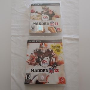 PS3 Games - Madden 11 & 12